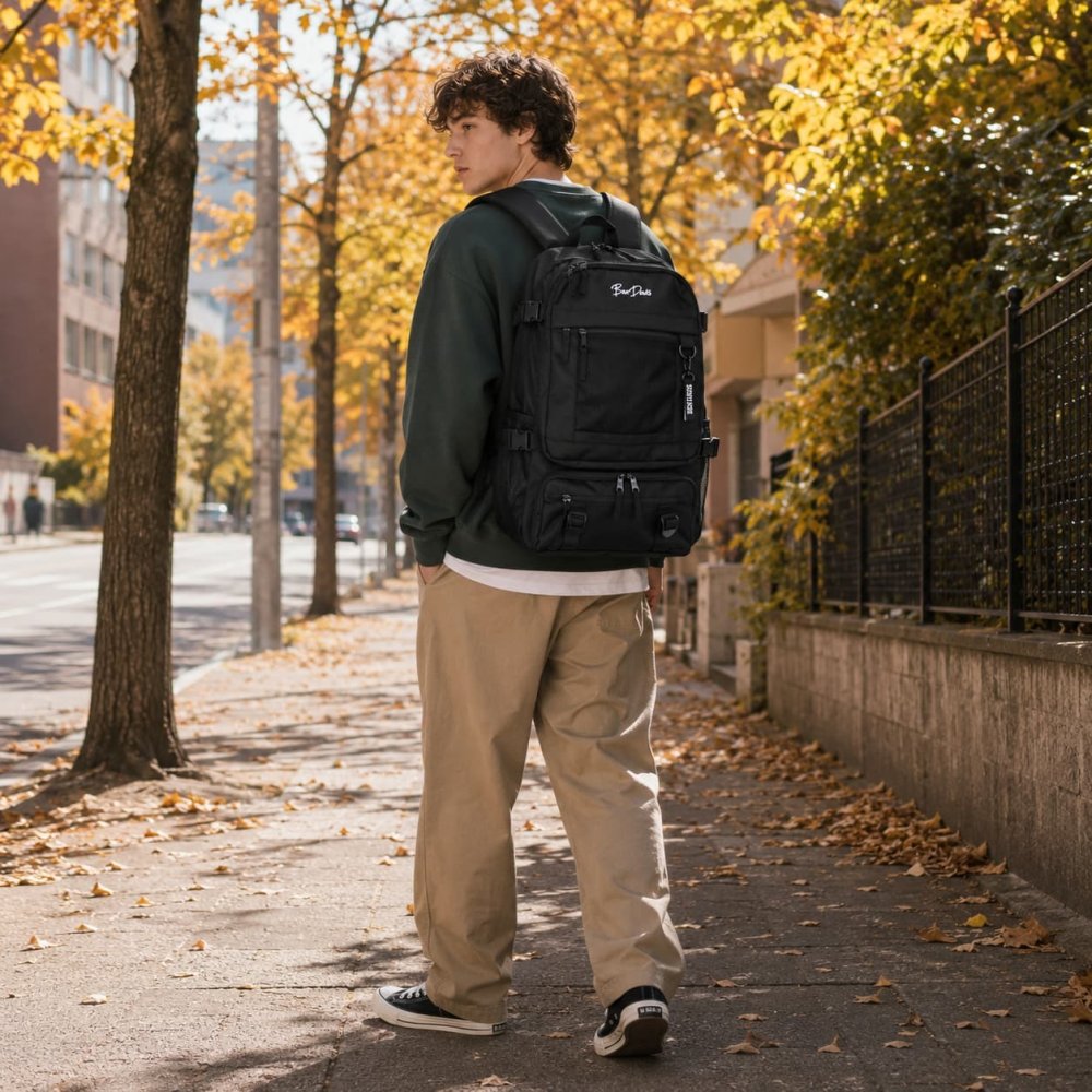 BENDAVIS MESH DAYPACK リュック 大容量 リュックサック かばん 通学 学生 中学生 高校生 普段使い レディース メンズ ギフト プレゼント ブラック bdw8321
