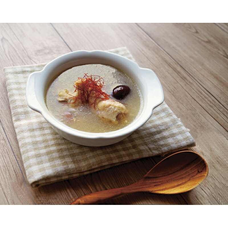 お歳暮・冬ギフト 料理家 桑折敦子 伊達鶏 手羽元 参鶏湯 (6090011) ※送料無料(北海道・沖縄・離島への配送不可)