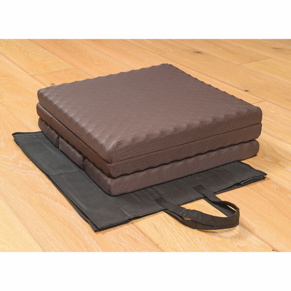 nishikawa ごろ寝マット スイート ブラウン [26-0168-115] HD93995501330 マットレス ｜ ウレタン 厚さ6cm 収納袋付 ｜ お昼寝 車中泊 アウトドア ｜ 袋入