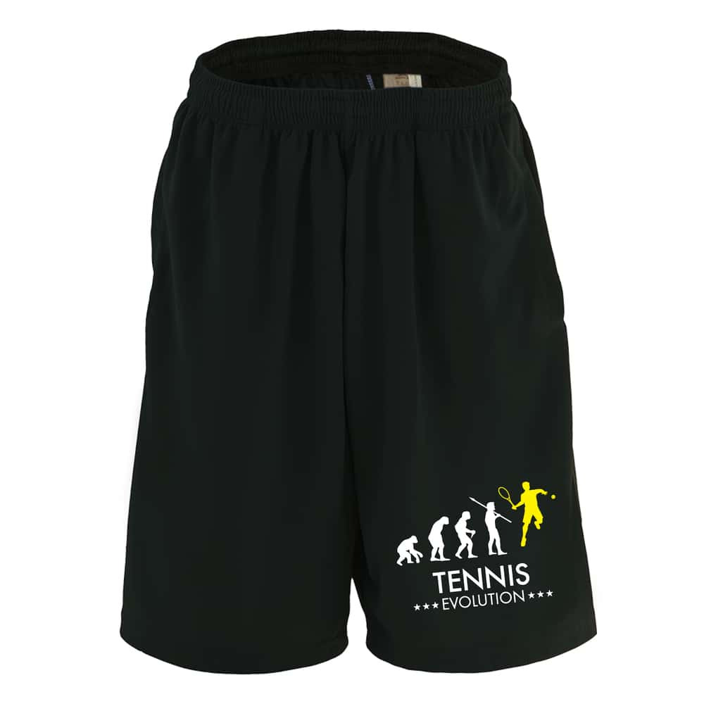 テニス ハーフパンツ ドライ メンズ ウェア レディース ジュニア 練習着 短パン 速乾 スポーツ 名入れ おしゃれ 半スボン 文字入れ無料 「テニスエボリューション」 アートワークスコウベ 【送料無料】