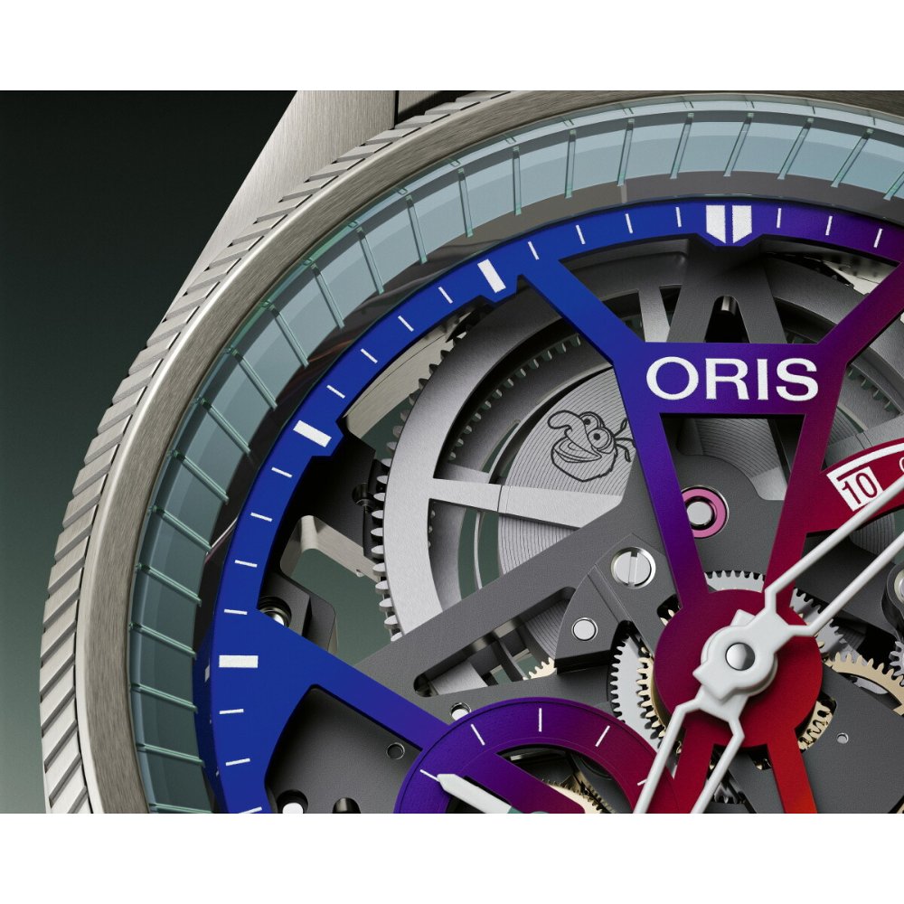 オリス ORIS プロパイロットX ゴンゾ エディション ディズニー ザ・マペッツ PROPILOT X GONZO EDITION 腕時計 メンズ 手巻き 01 115 7759 7180-Set【2026 新作】