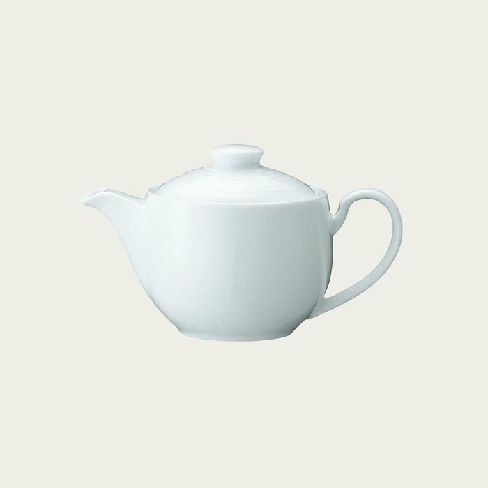 アークティック ホワイト ティーポット 〈4000L/91569〉 ノリタケ 正規品 化粧箱なし 業務用 自宅用 オープンストック 電子レンジ対応 食洗機対応 食器