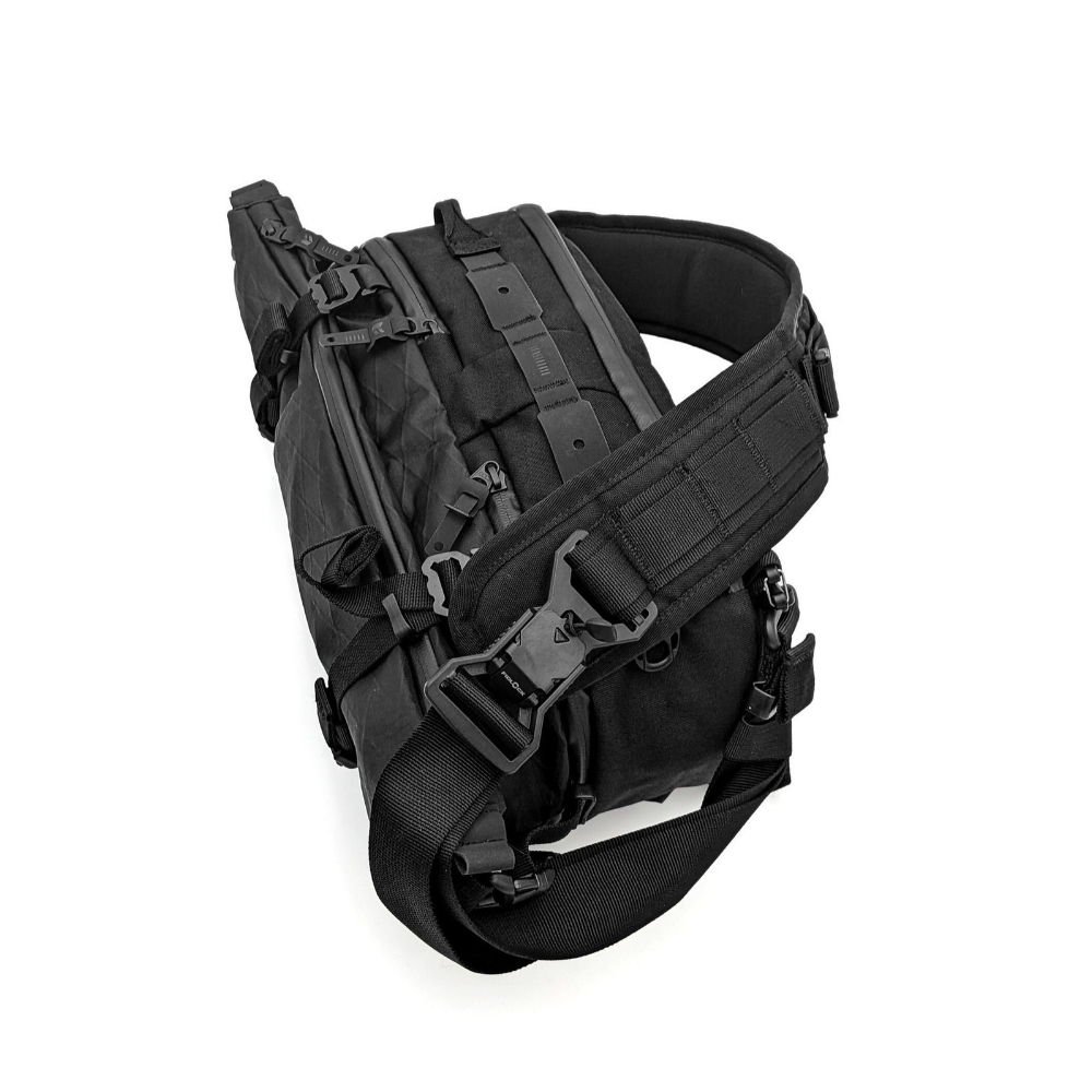 【ラッピング無料】CODE OF BELL コードオブベル X-PAK SPORT スリングバッグ ボディバッグ 拡張式 7L 11.5L X-PAC ブラック メンズ 誕生日 ギフト プレゼント