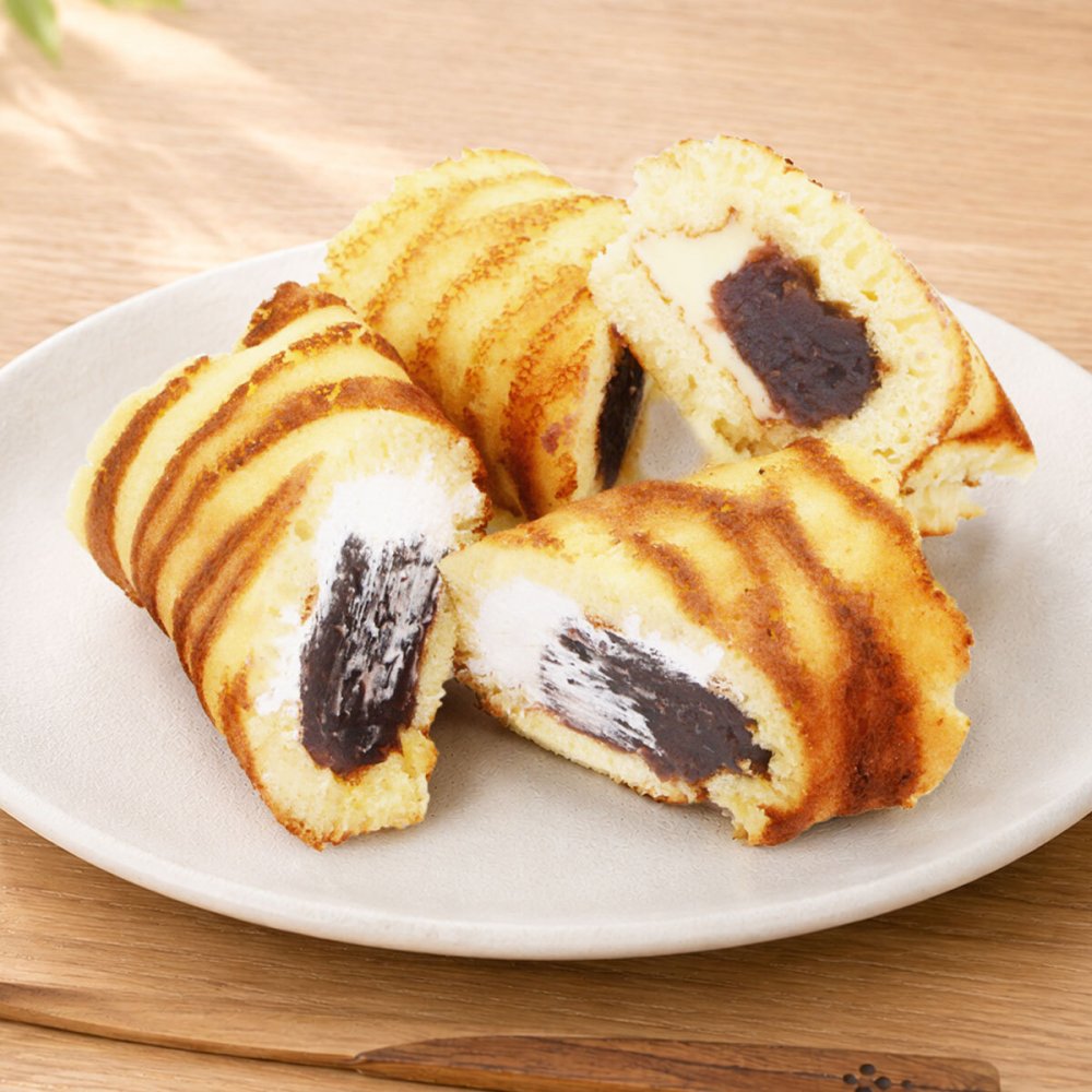 阿波銘菓 とら巻プレミアム 6個入 粒あん＆ホイップ クリームチーズ 和スイーツ カステラ巻 あんこ 和菓子 虎巻き お土産 お取り寄せ ギフト 母の日 父の日 敬老の日 [チルド便]