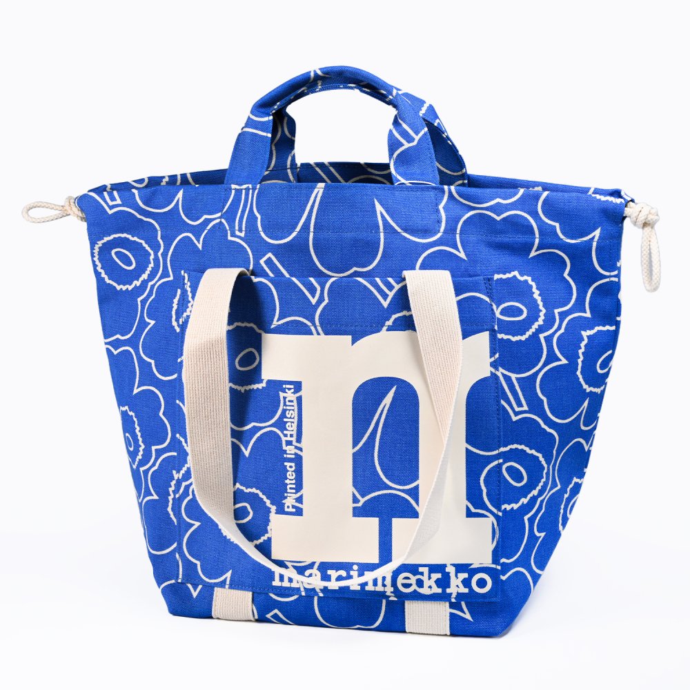 マリメッコ marimekko トートバッグ MONO CITY PIRTO モノ シティ ピイルト ウニッコ レディース ブルー 941580 094150 580 北欧 北欧雑貨 北欧デザイン 送別会 誕生日 お中元 結婚祝い 結婚式 高級 父の日 母の日 ホワイトデー