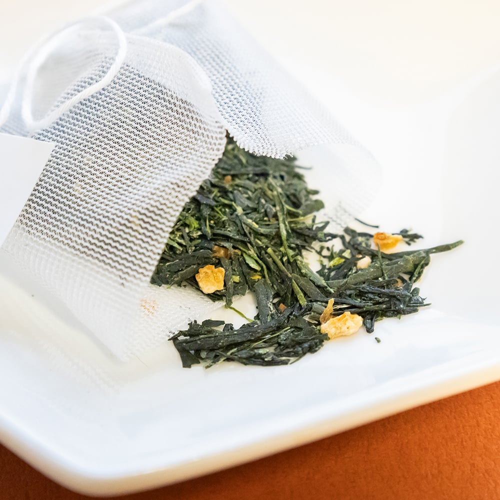 【福寿園】ゆず緑茶 ティーバッグ 3g×10袋入　【秋冬限定】【無料ラッピング】