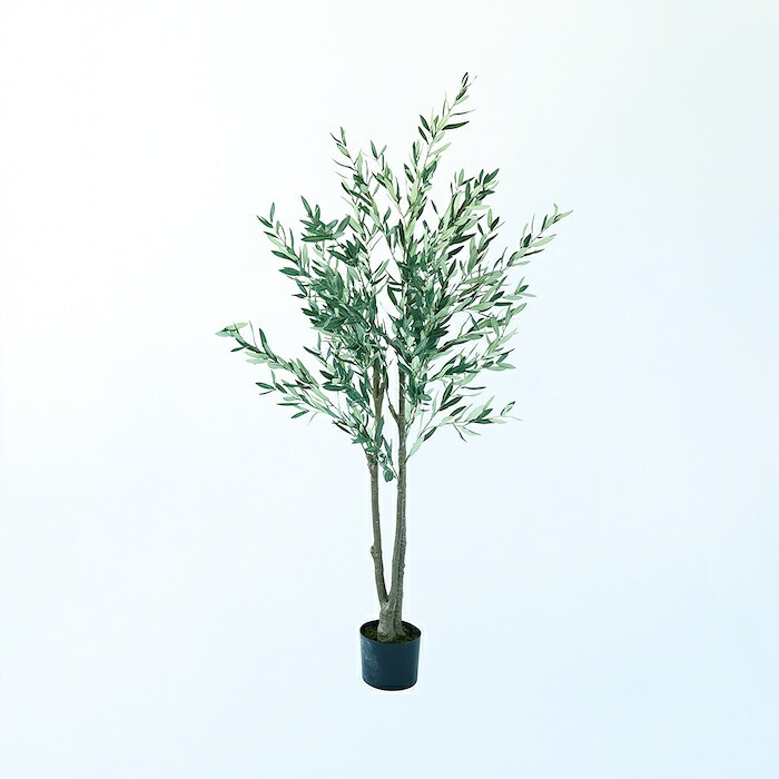 観葉植物 造花 オリーブ BROWN 全高約180cm 大型 スリム フェイクグリーン 高級 本物そっくり リアル おしゃれ インテリア 人工観葉植物 アーティフィシャルグリーン オフィス 店舗 ホテル カフェ 開店祝い 室内 リビング 玄関 風水 庭木 オリーブの木