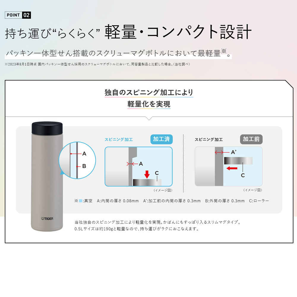 【ラッピング無料】タイガー魔法瓶 MMZ-W035 ステンレスボトル 350ml 食洗機対応 真空断熱 保温 保冷 スポーツドリンク対応 ギフト タンブラー 水筒 熱中症対策グッズ