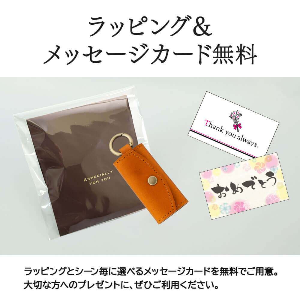 ミニキーケース キーホルダー キーリング 名入れ 名前入り 名前 ネーム 名入り 名入れ無料 名前入れ 名入れギフト 革 レザー 本革 牛革 国産レザー 栃木レザー プレゼント ギフト 実用的 おしゃれ 送料無料 即日発送 祝い 誕生日 就職 両親