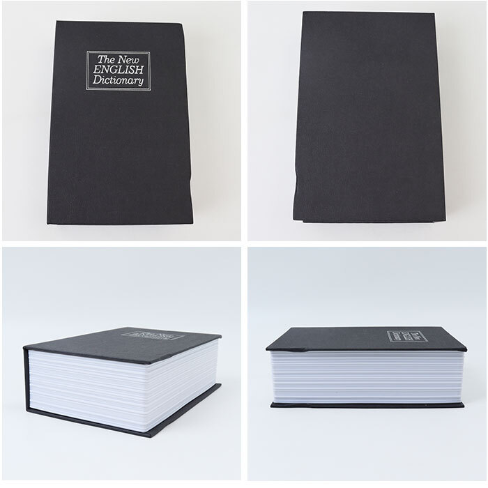 金庫 小型 通販 辞書型金庫 辞書型 小物入れ 家庭用 防犯グッズ 防犯 収納ボックス 収納 小物 鍵付き 鍵 かぎ 本型 辞書 辞典 フェイク 雑貨 インテリア おしゃれ