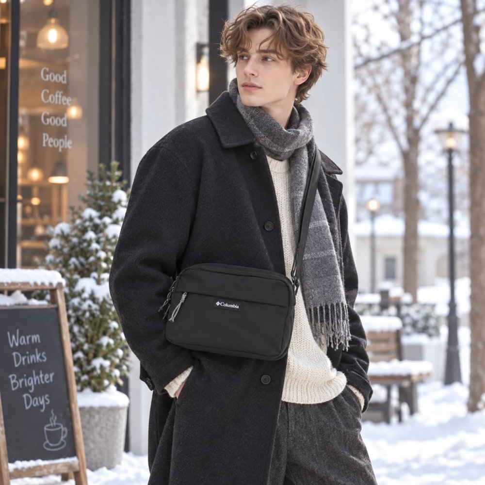 Columbia コロンビア ショルダーバッグ ショルダー SunnysidePark 斜め掛け かばん バッグ 普段使い レディース メンズ ギフト プレゼント ブラック pu7286