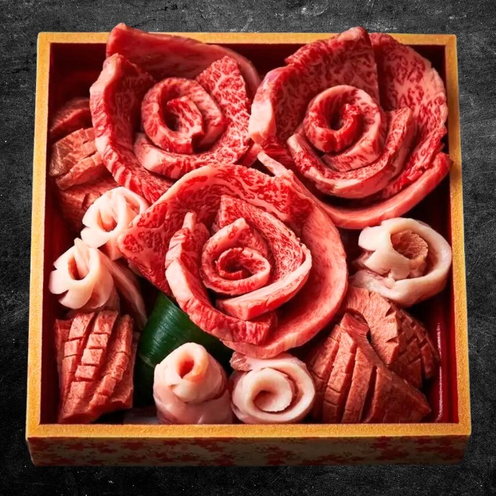【ギフトアイデア部門 受賞】焼肉セット 敬老の日 ギフト 肉 メッセージカード/日時指定/熨斗対応可  タレ付き 大阪 鶴橋 焼肉白雲台 幸せ咲き誇る 380g