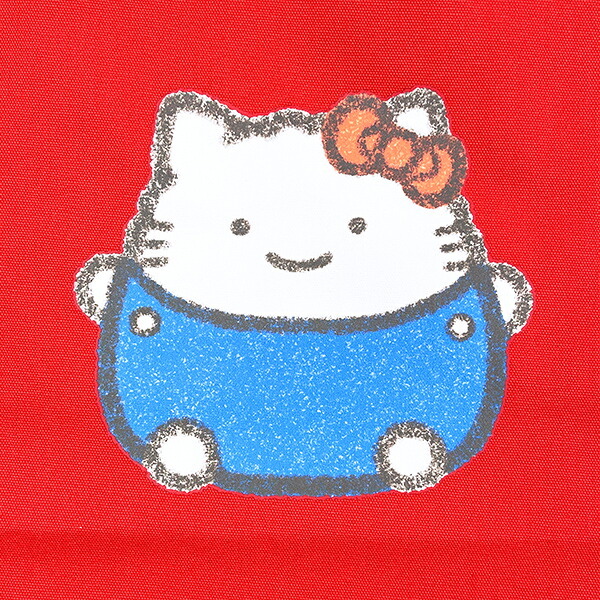 サンリオ ハローキティ × なんでもいきもの トートバッグ レッド Sanrio 送料込み