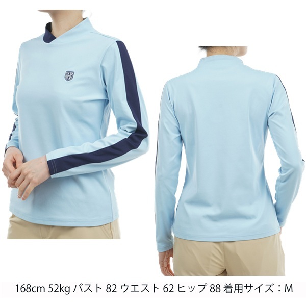アドミラル ゴルフ レディース ストレッチロングスリーブ モックネックシャツ ADMIRAL GOLF ADLA456 秋冬モデル お誕生日祝い お祝い 記念品 30代 40代 50代 60代 母の日 お母さん 還暦祝い 敬老の日 彼女 人気プレゼント プレゼント