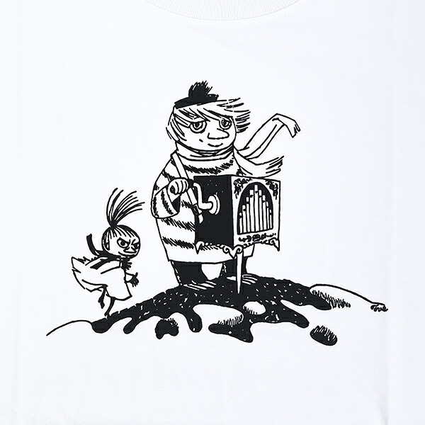 ムーミン トゥーティッキ ドライクールタッチTシャツ ホワイト アパレル MOOMIN 送料込み