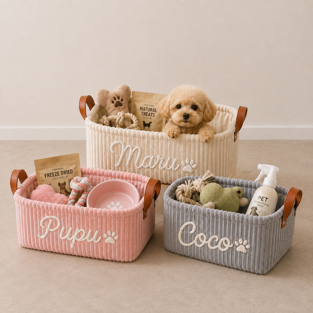ペット用品 収納ボックス 名入れ オリジナル 犬 猫 おもちゃ おやつ 小物整理 誕生日 プレゼント 愛犬 愛猫 うちの子グッズ ギフト 整理箱 インテリア 収納ケース 名前入り オーダーメイド 犬好き 猫好き ペット好き 母の日 父の日 敬老の日 クリスマス お祝い 記念日 新生活 贈り物 ペットグッズ おもちゃ入れ おやつ入れ リビング 寝室 ナチュラル雑貨 犬用 猫用