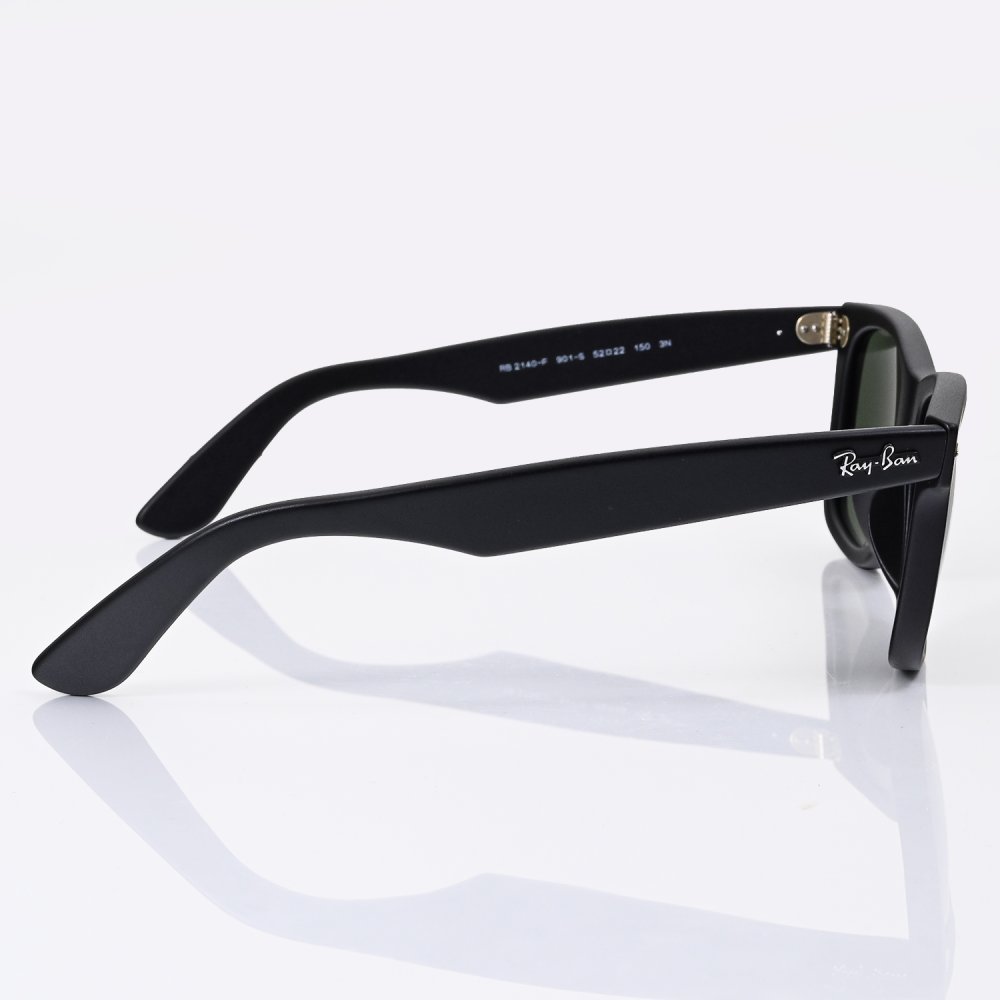レイバン Ray-Ban サングラス 国内正規品 オリジナル ウェイファーラー 52サイズ ローブリッジフィット アジアンフィット ウェリントン スクエア型 男女兼用 メンズ レディース グリーン RB2140F 901S 52 22 150 3N 【スペシャルラッピング660円(別売り)】送別会 誕生日 お中元 結婚祝い 結婚式 高級 父の日 母の日 ホワイトデー