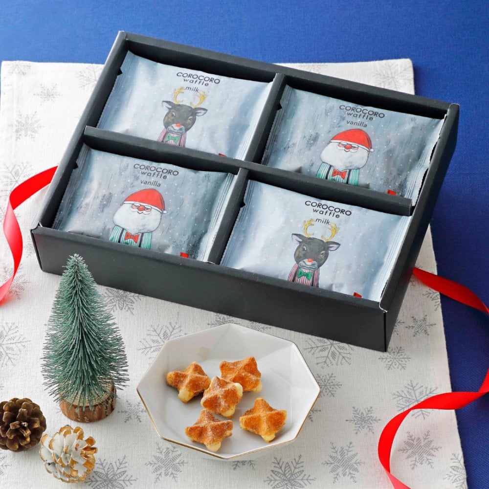  【11/2～お届け】【送料無料】 クッキー かわいい 可愛い焼菓子 プチギフト クリスマス コロコロワッフル パック セット スイーツ 焼き菓子 誕生日 プレゼント パーティー バースデー お祝い おめでとう R.L エール・エル 絶品 人気 ランキング おしゃれ 可愛い かわいい 大人 子供 ギフト 贈り物 お取り寄せ スイーツセット by R.L waffle cake