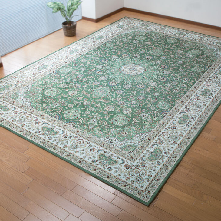 高級柄撥水加工カーペット 140×200cm　送料無料