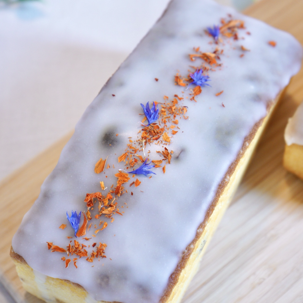 【送料無料】【食られるお花のパウンドケーキ+季節のパウンドケーキ(秋) 】ギフト/ご褒美/プレゼント/お祝い/誕生日　