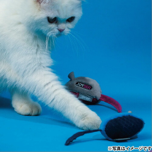 ジョイサー JOYSER サウンドチップマウス ブルー 猫用おもちゃ ブルー