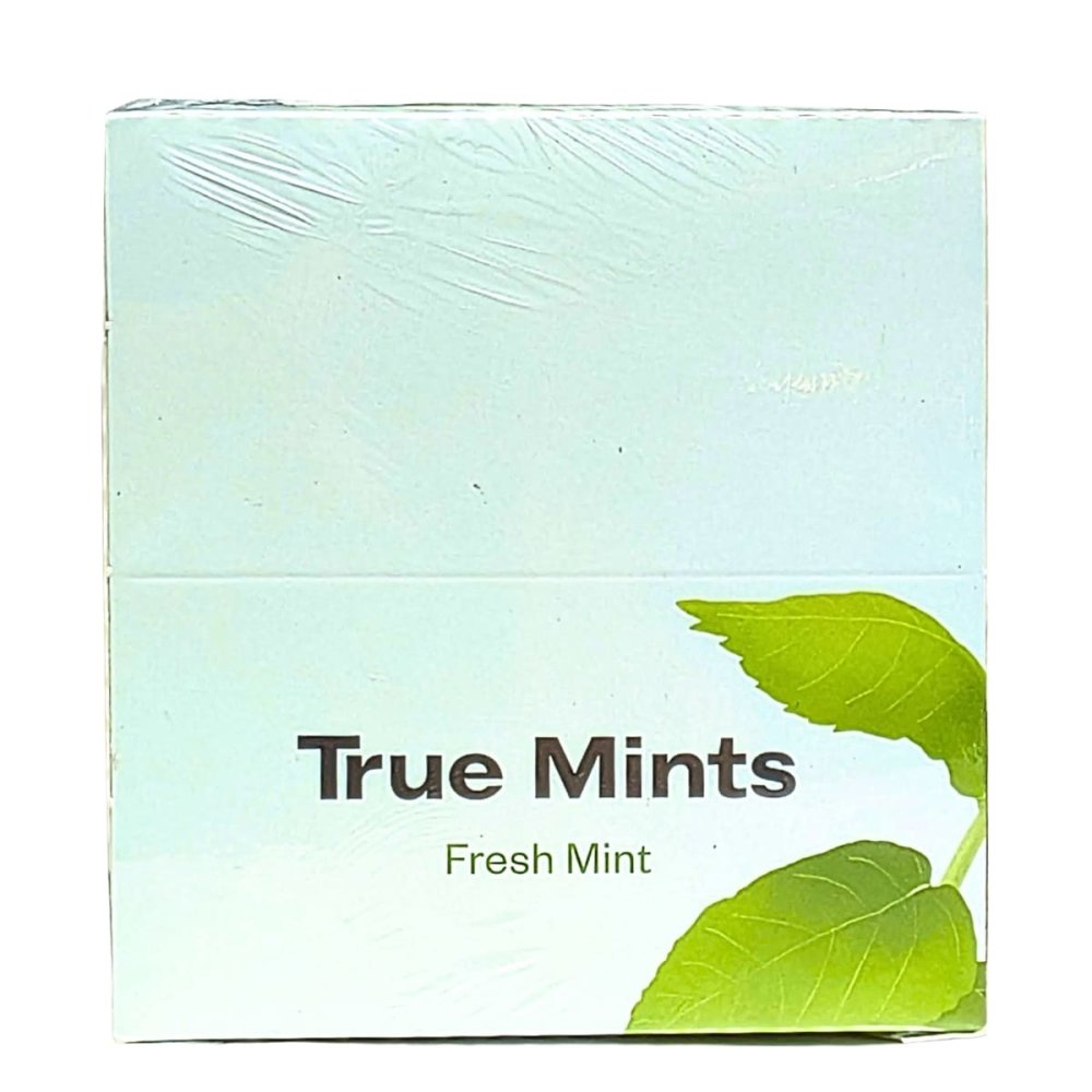 True Mints Fresh Mint　18パック（13g×18）234g　キシリトール配合　ミントタブレット　オランダ産　清涼菓子　砂糖不使用　個包装　#63051　True Gum