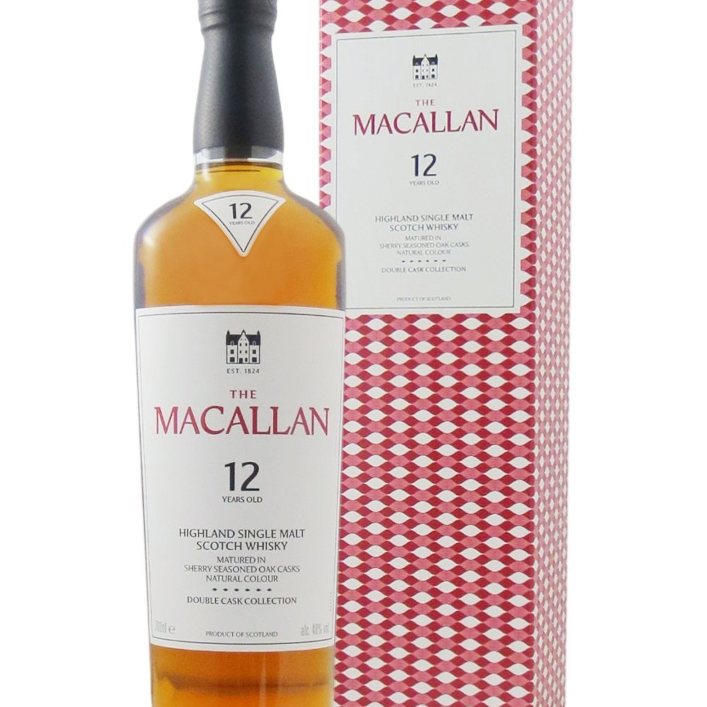 ザ・マッカラン ダブルカスク 12年 700ml / マッカラン蒸留所【 スコッチウィスキー 】【 5887 】【 ハロウィン 贈り物 ギフト プレゼント 誕生日 結婚のお祝い 】
