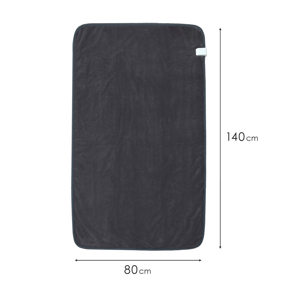 電気敷き毛布 フランネル 140×80cm ダニ退治 洗える 電気毛布 敷き毛布 電気敷毛布 温度調節 TEKNOS テクノス EM-541F