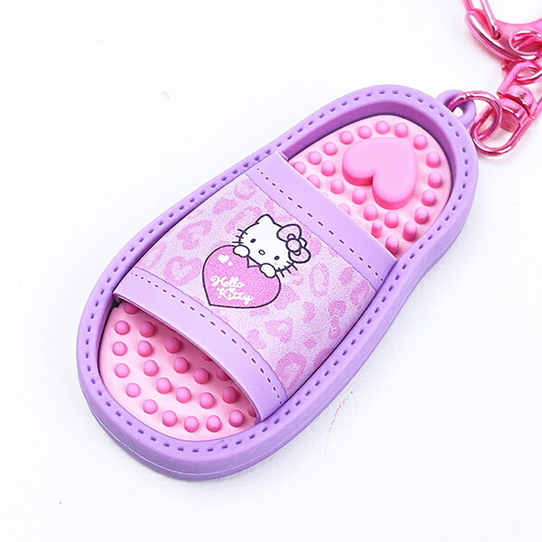 サンリオ ハローキティ ミニサンダルキーホルダー ヒョウピンク Sanrio