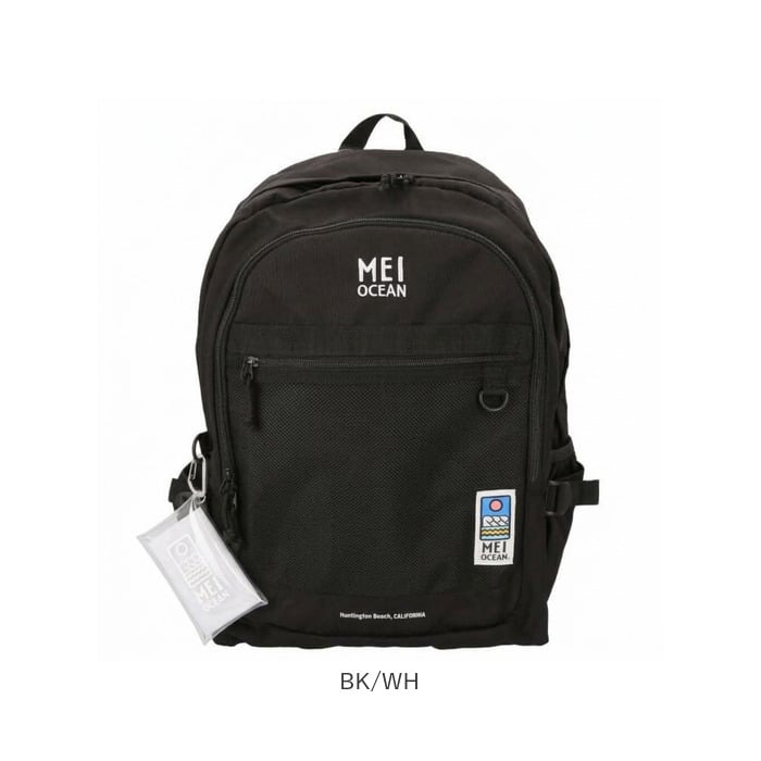 MEI OCEAN リュック 黒 通販 通学リュック バックパック 通学バッグ スクールバッグ 黒リュック 大きめ スクールリュック 女子高生 A4 B4 大容量 36L 高校生 中学生 女子 男子 軽量 軽い メイオーシャン かわいい おしゃれ 新学期準備