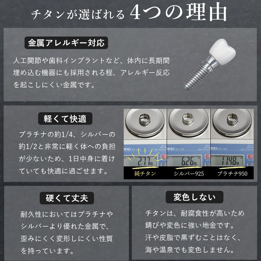 金属アレルギー対応 ペンダントトップ ハワイアンジュエリー 刻印 無料 誕生石 純チタン オーバル プレート Lサイズ チェーン別売り ステンレスより軽く肌に優しい メンズ レディース プレゼント 【品番：TIP309】