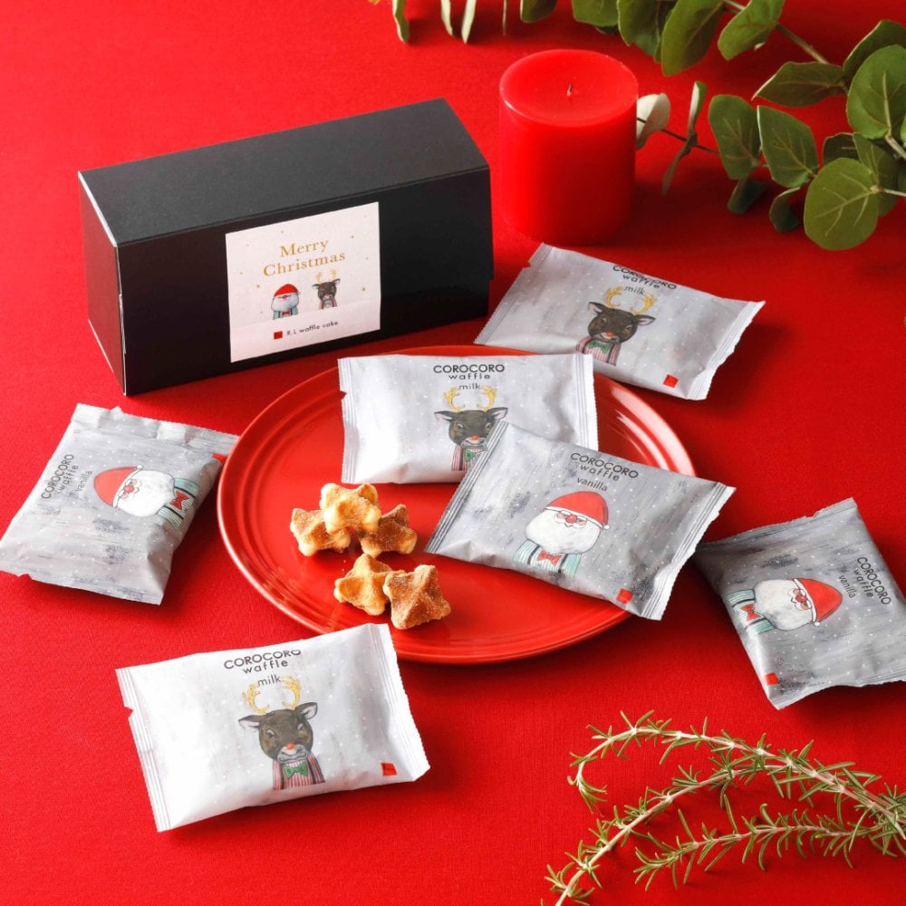 【11/2～お届け】 【送料無料】クッキー かわいい 可愛い焼菓子 プチギフト クリスマス コロコロ アソート スイーツ 焼き菓子 誕生日プレゼント パーティー バースデー お祝い おめでとう R.L エール・エル 絶品 人気 ランキング おしゃれ 可愛い かわいい 大人 子供 ギフト 贈り物 お取り寄せ スイーツセット by R.L waffle cake