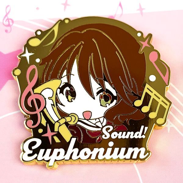 響けユーフォニアム 久美子 あすか ピンバッジセット 久美子＆麗奈 響け！ユーフォニアム アニメ  (MCOR)
