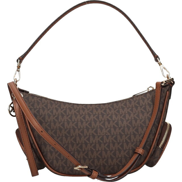 マイケルコース ショルダーバッグ レディース アウトレットブランド MICHAEL KORS メリット 2WAY 35R6G0WC1B-BR BROWN