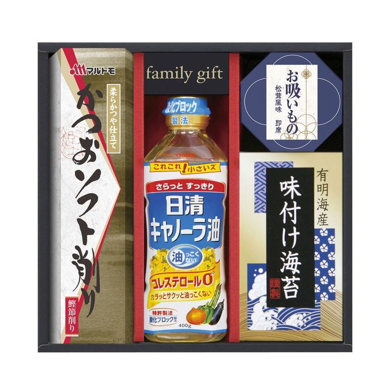 【ギフト対応無料】お歳暮・冬ギフト [和楽膳] 日清オイリオ食卓詰合せ (WJ-20E) ※送料無料(北海道・沖縄は除く)