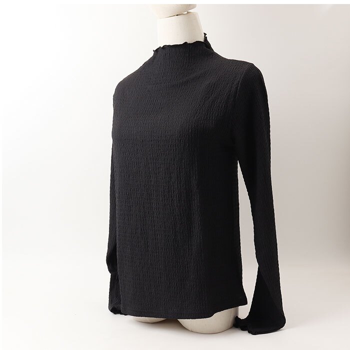 mitis Tシャツ ミティス 通販 ボトルネックロンT カットソー プルオーバー レディース 長袖 夏 春夏 春秋 ハイネック シンプル カジュアル メロートップス おしゃれ 女性 大人 オシャレ かわいい トップス レディースファッション