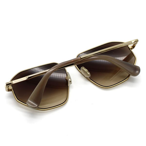 マックスマーラ サングラス MAX MARA MM0143/S 32F 59 サングラス ノーズパッド MM0143-32F-59 ゴールド ブラウングラデーション ユニセックス