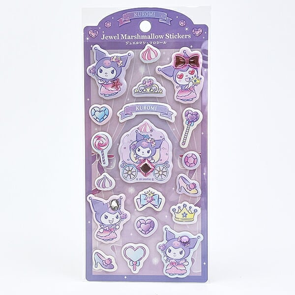 サンリオ クロミ ジュエルマシュマロシール (スパークルジュエル) 文具 Sanrio