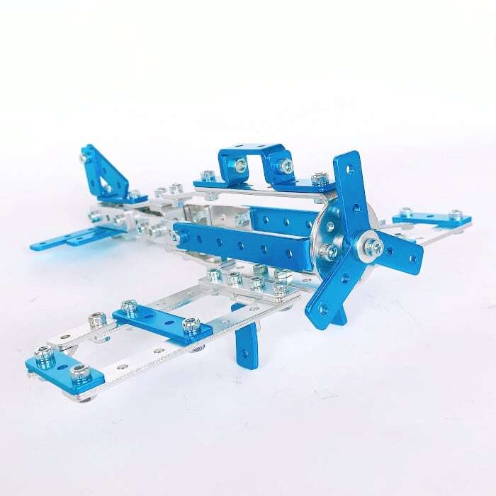 Z-001 プロペラ機 ブロック インテリア プレゼント ギフト コレクションアイテム 誕生日 大人の趣味 子供