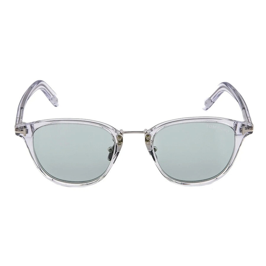 【並行輸入品】【正規品・新品】TOMFORD トムフォード TF1049D FT1049D 26N クリア ライトグリーン イタリア製 アジアンフィット サングラス メガネ 眼鏡 メンズ レディース TOM FORD トム フォード 伊達メガネ ビジネス
