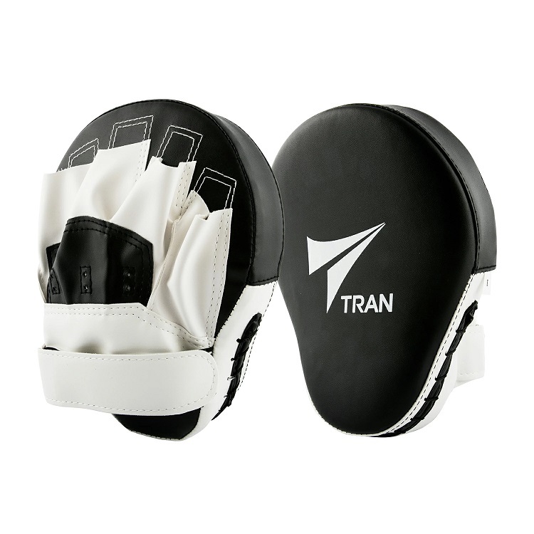 TRAN ボクシングミット パンチングミット グローブミット グローブ ミット ボクシング キックボクシング ボクササイズ 黒 赤 格闘技 空手 テコンドー 練習用 メンズ レディース ギフト スポーツグッズ 送料無料