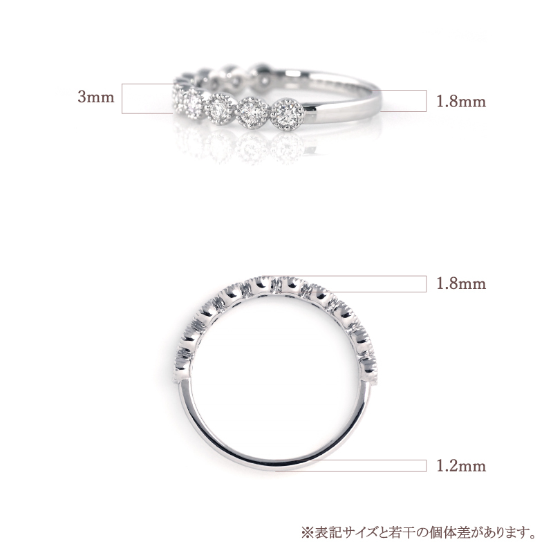 ダイヤモンド リング 指輪 ミルグレイン 0.30ct K18 18K 18金 プラチナ プラチナ950 ダイヤ 女性 レディース 誕生日 記念日 結婚記念日 錫婚式 10年 10周年 プレゼント ギフト 誕生日プレゼント 自分へのご褒美 フォーマル 20代 30代 40代 50代 60代 妻 彼女 ゴールド ホワイトゴールド ピンクゴールド イエローゴールド ダイヤ 金属アレルギー 10yd