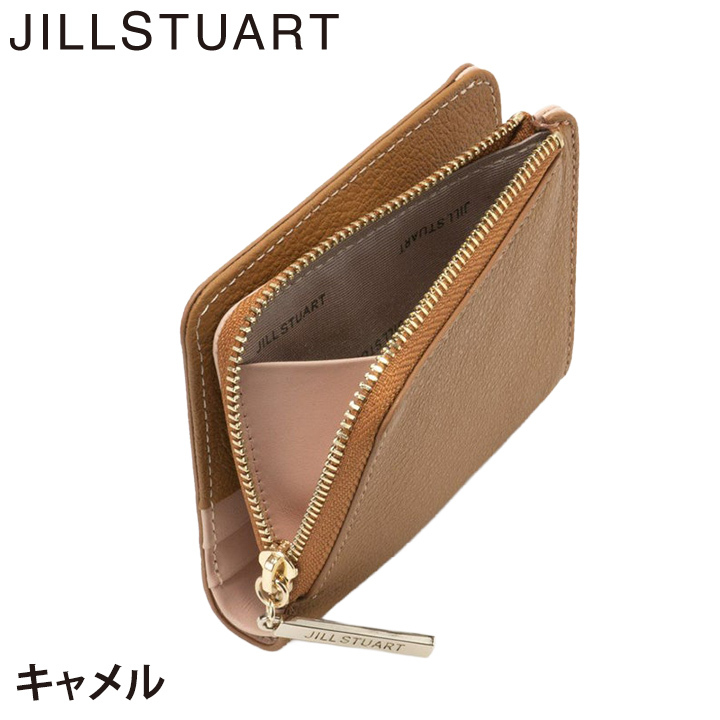 ジル スチュアート 財布 二つ折り レディース 牛革 ミスティ L字ファスナー コンパクト ギフト JILL STUART