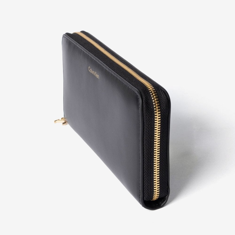 カルバンクライン Calvin Klein CK PULLER LARGE ZIP AROUND プラー ラージ ジップ アラウンドウォレット LV04F1093G 長財布 レディース 財布