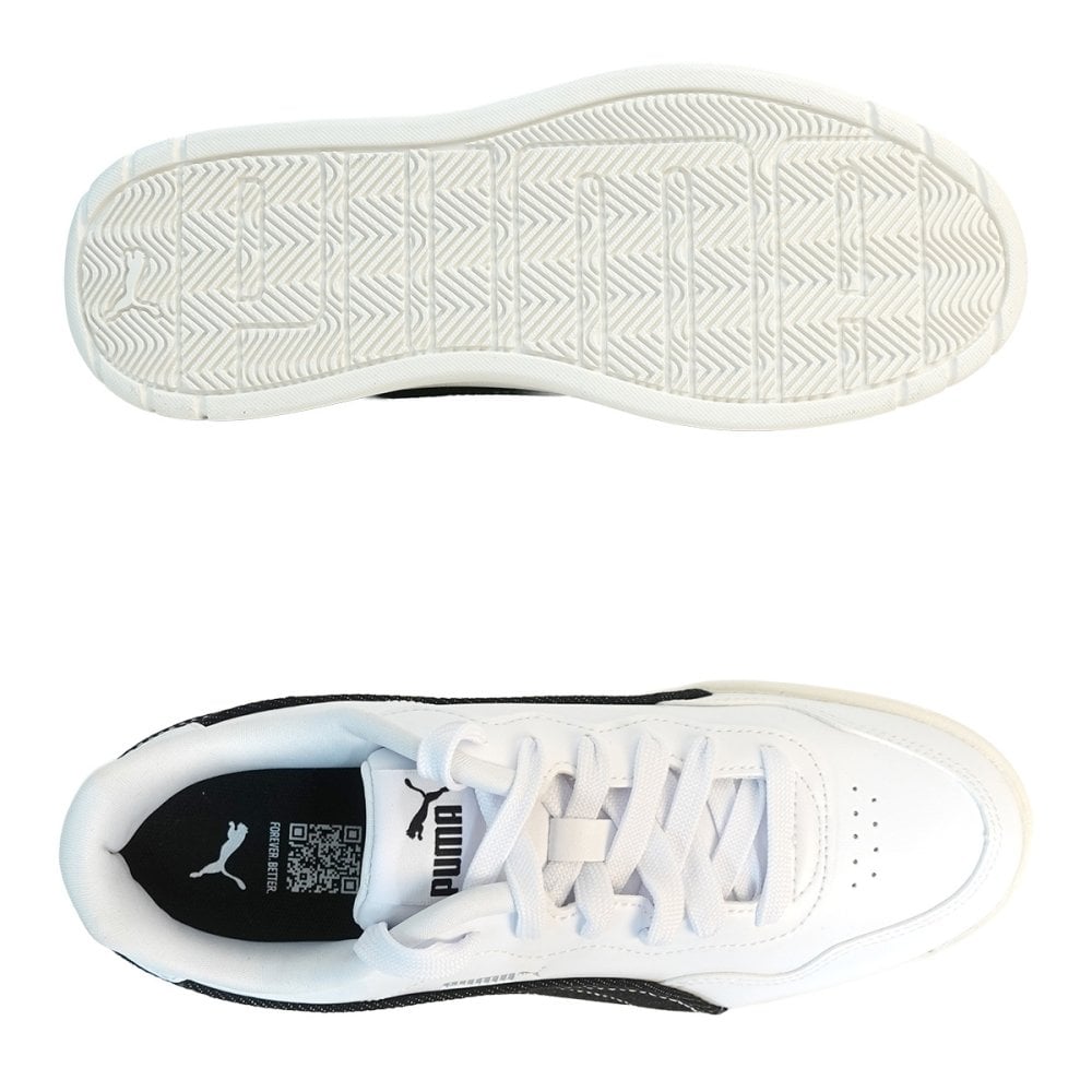 PUMA プーマ レディース スニーカー COURT LALLY SKYE DENIM 2 コート ラリー スカイ デニム 2 408863-01 ホワイト/ブラック