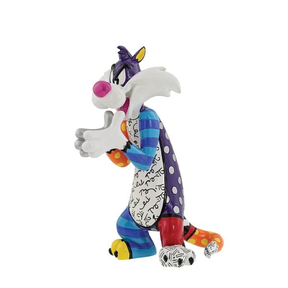 シルベスター Romero Britto 17cm | ロメロ・ブリット デザイン アート 正規輸入品