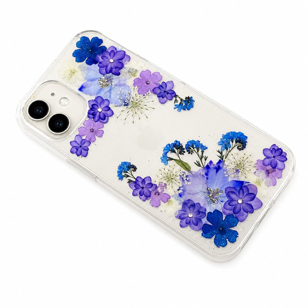 【ほぼ全機種対応スマホケース❁】押し花スマホケース NO.610（着日指定不可） iPhone/Xperia/AQUOS/Galaxy他