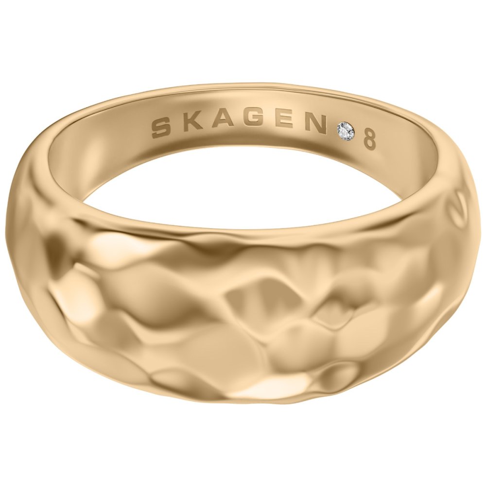 スカーゲン SKAGEN Moderne Stak アクセサリー 指輪 リング ゴールドトーン サイズ（US）5.5 レディース SKJ50267105-5