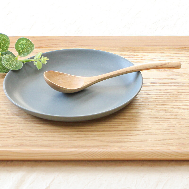 スプーン おしゃれ カトラリー 木 木製 カレースプーン 業務用 かわいい 大きめ 丼 18cm スープ お弁当用 漆 天然木製 食器 カレー カフェ風 シンプル 漆 ナチュラル カレー シチュー スープ マルチ 万能 アウトドア