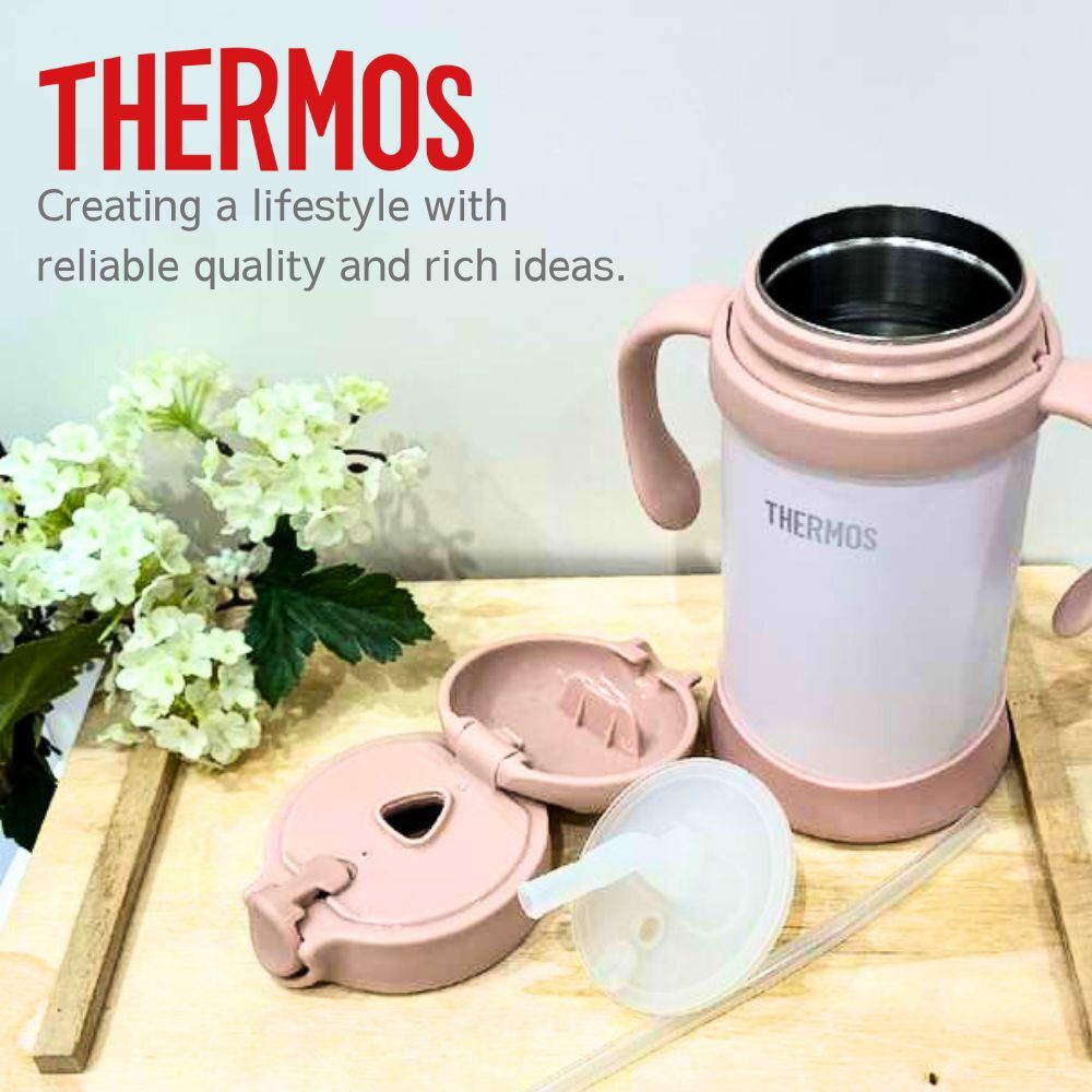 ギフト 出産祝い ベビーマグ THERMOS サーモス 名入れ無料 名前入り 真空断熱まほうびん ベビーストローマグ 350ml FJL-350 FJT-350 350ml 保冷 保温 魔法瓶構造 二重構造 名入れボトル 名入れマグ ストローマグ ベビーマグ 両手マグ ステンレスタンブラー マグ おしゃれ 名入れギフト プレゼント ギフト 無料ギフトラッピング メッセージカード